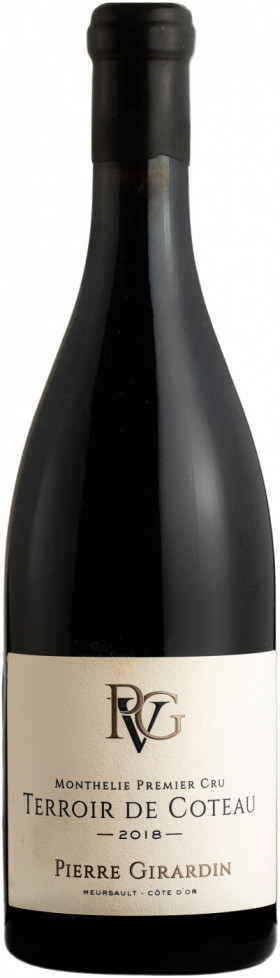 Вино Domaine Pierre Girardin Monthelie 1er Cru Terroir de Coteau AOC 2018