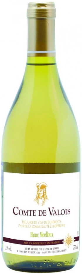 Вино "Comte de Valois" Blanc Moelleux
