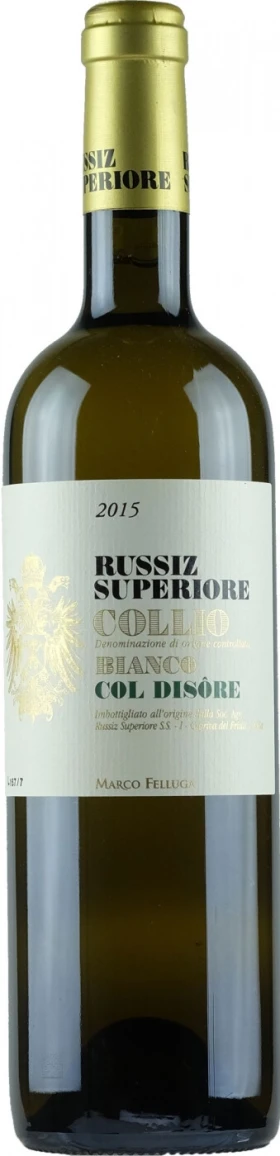 Вино Russiz Superiore, Col Disore, Collio Bianco DOC, 2015