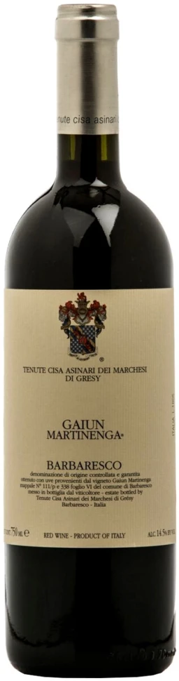 Вино Gaiun Martinenga, Barbaresco DOCG, 2003