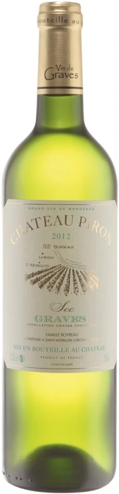 Вино Chateau Piron Blanc, 2012