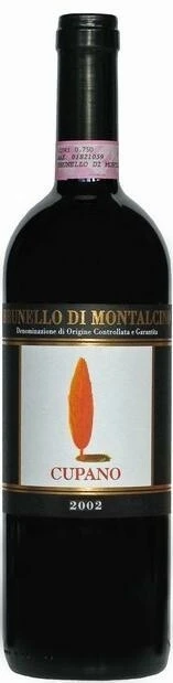 Вино Cupano, Brunello di Montalcino DOCG, 2002