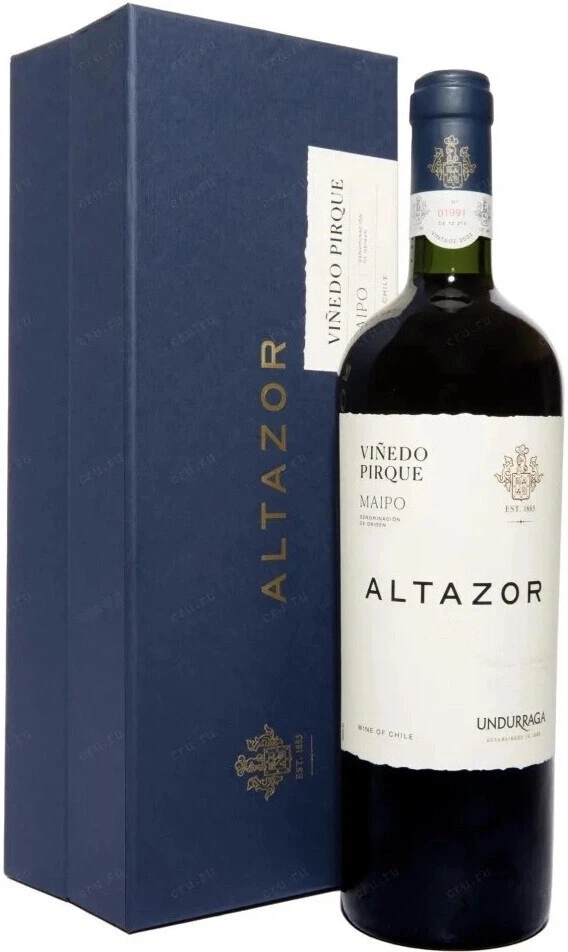 Вино Undurraga, Altazor, Maipo Valley DO, 2023, gift box