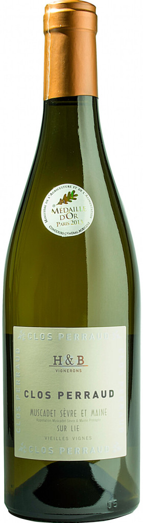 Вино Huteau Boulanger Clos Perraud Muscadet Sevre et Maine AOP sur Lie