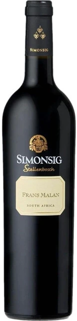Вино Simonsig, Frans Malan, 2009