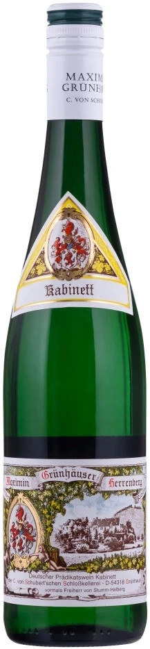 Вино Maximin Grunhaus, Herrenberg Riesling Kabinett, 2017