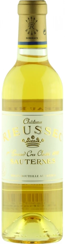 Вино Chateau Rieussec, Sauternes AOC 1-er Grand Cru Classe, 2005, 375 мл