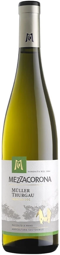 Вино Mezzacorona, Muller Thurgau, Trentino DOC, 2021