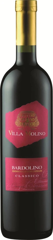 Вино Sartori, Villa Molino Bardolino Classico DOC, 2016