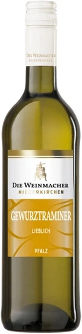 Вино Die Weinmacher, Gewurztraminer Lieblich, 2020