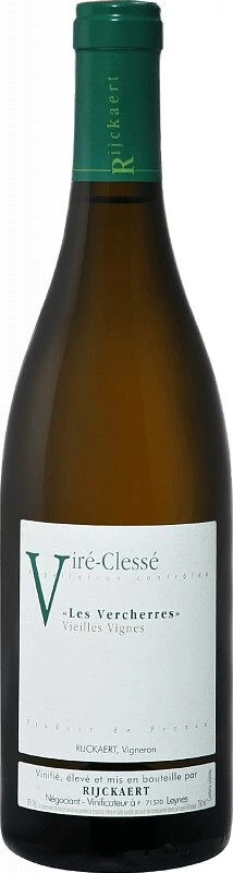 Вино Domaine Rijckaert, Vire-Clesse Les Vercherres Vieilles Vignes AOC, 2020