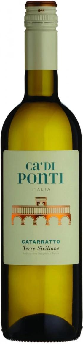Вино Araldica Castelvero, "Ca'di Ponti" Catarratto, Terre Siciliane IGT, 2020