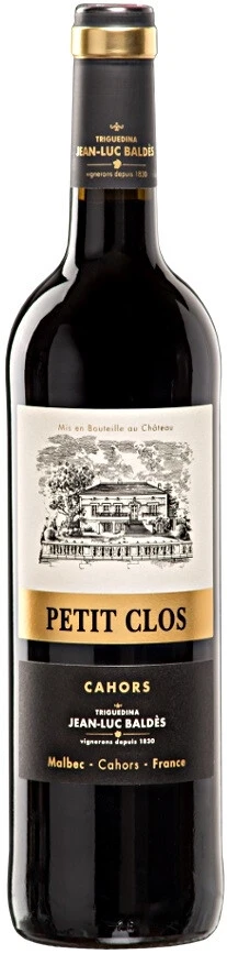 Вино Clos Triguedina, Petit Clos, Cahors AOC, 2019