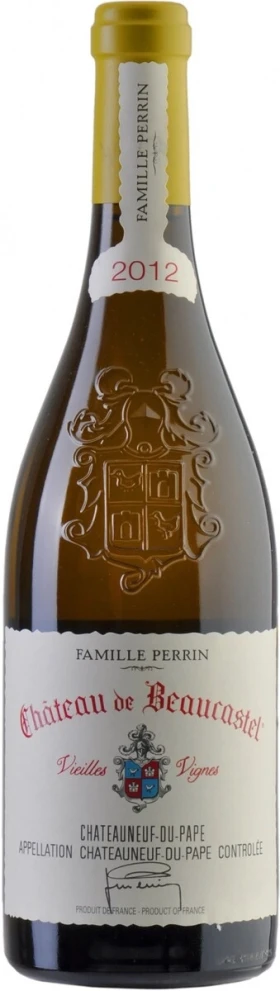 Вино Perrin et Fils, Chateau de Beaucastel Roussanne Vieilles Vignes, Chateauneuf du Pape AOC, 2012