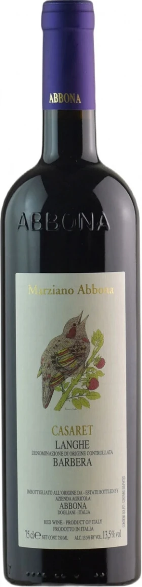 Вино Marziano Abbona, Casaret Barbera, Langhe DOC, 2021