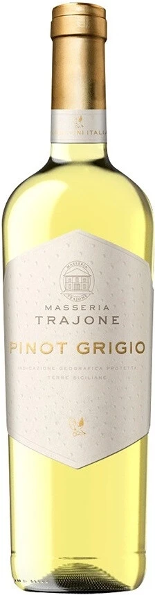 Вино Femar Vini, Masseria Trajone Pinot Grigio, Terre Siciliane IGP, 2017