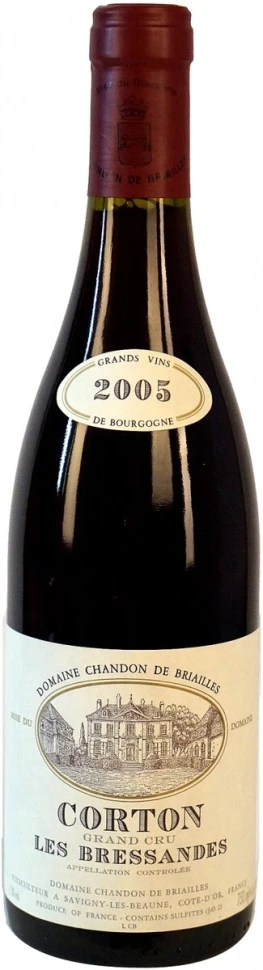 Вино Domaine Chandon de Briailles, Corton Grand Cru Les Bressandes AOC, 2005