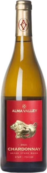 Вино Alma Valley Chardonnay, 2021