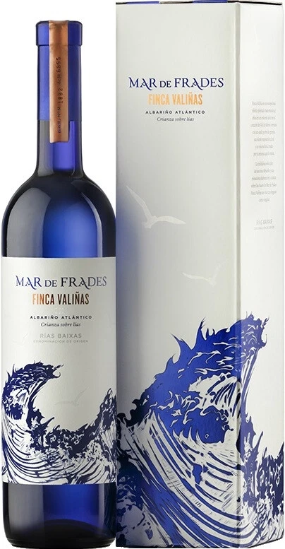 Вино Mar de Frades Finca Valinas Albarino Atlantico Crianza Sobre Lias, Rias Baixas DO, 2016, gift box