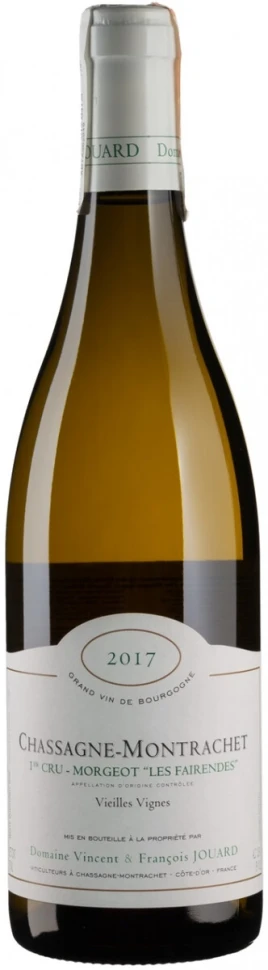 Вино Domaine Vincent et Francois Jouard, Chassagne-Montrachet 1-er Cru-Morgeot Les Fairendes AOC, 2017