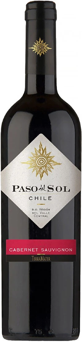 Вино TerraMater, Paso Del Sol Cabernet Sauvignon, 2015