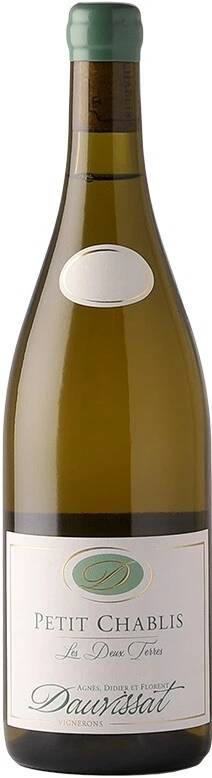 Вино Domaine Agnes, Didier et Florent Dauvissat, Petit Chablis Les Deux Terres AOC, 2023, 0.75 л