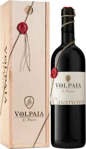 Вино Castello di Volpaia, Il Puro Casanova, Chianti Classico Riserva DOCG, 2016, wooden box