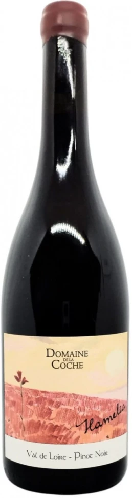 Вино Domaine de la Coche, Hamelia Pinot Noir, Val de Loire Pays de Retz IGP, 2024