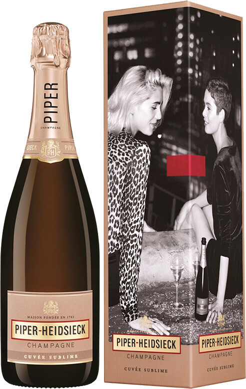 Шампанское Piper Heidsieck Demi Sec Sublime gift box Dash of Seduction