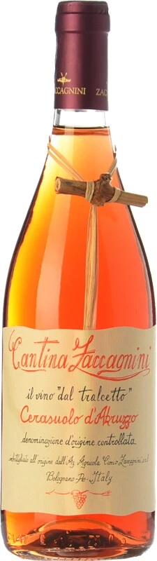 Вино Zaccagnini, Tralcetto Cerasuolo d'Abruzzo DOC, 2018