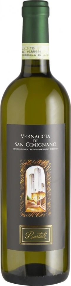 Вино Bartali Vernaccia di San Gimignano DOCG