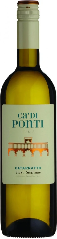 Вино Araldica Castelvero, "Ca'di Ponti" Catarratto, Terre Siciliane IGT, 2017