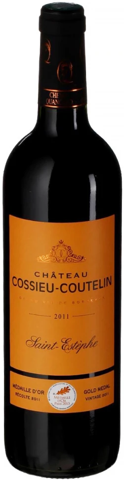 Вино Chateau Cossieu-Coutelin, Saint-Estephe AOC, 2011
