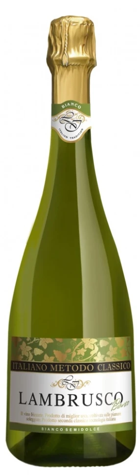Вино "Lambrusco" Bianco Semidolce
