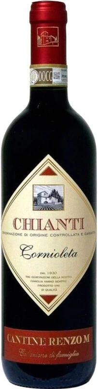 Вино Cantine Renzo M, "Cornioleta" Chianti DOCG, 2019