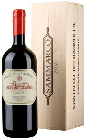 Вино Sammarco Toscana IGT 2016 wooden box 1500 мл