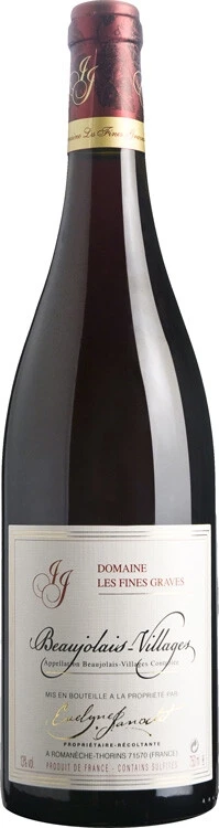 Вино Domaine Les Fines Graves, Beaujolais Villages AOC, 2011