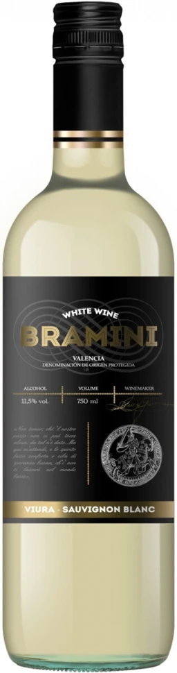Вино Vicente Gandia, Bramini Viura-Sauvignon Blanc, Valencia DO, 2021
