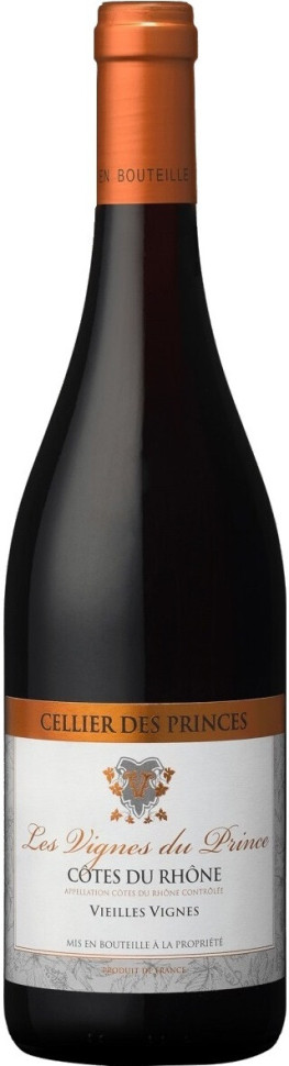 Вино Cellier des Princes Les Vignes du Prince Vielles Vignes Cotes du Rhone AOC 2020