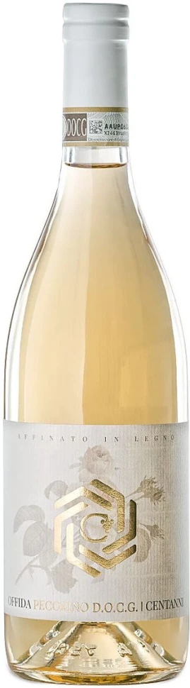 Вино Centanni, Affinato in Legno, Offida Pecorino DOCG