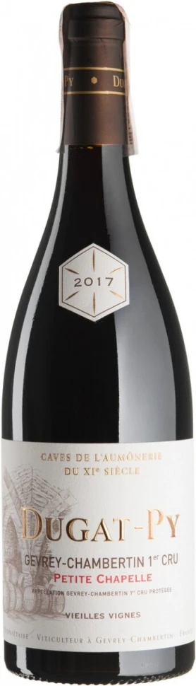 Вино Dugat-Py, Gevrey-Chambertin 1-er Cru Petite Chapelle Vieilles Vignes AOC, 2017