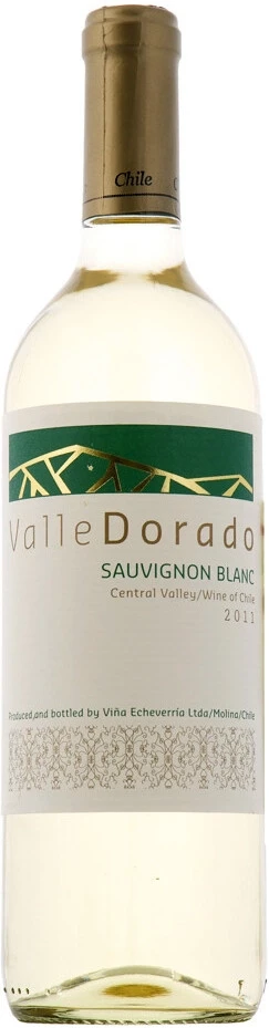 Вино Valle Dorado Sauvignon Blanc, 2010, 187 мл