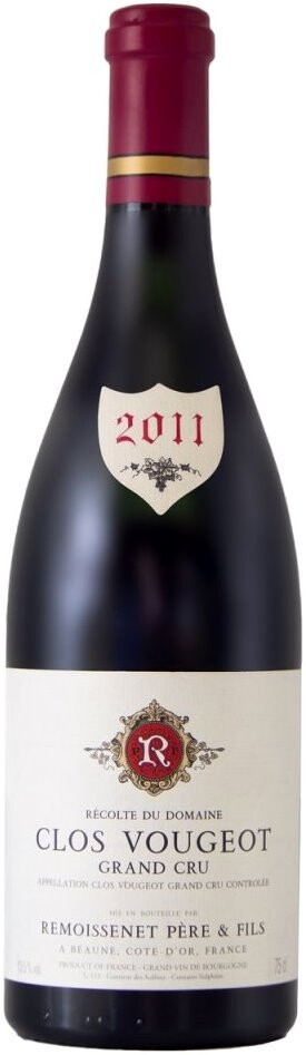 Вино Remoissenet Pere & Fils Clos Vougeot Grand Cru AOC 2011
