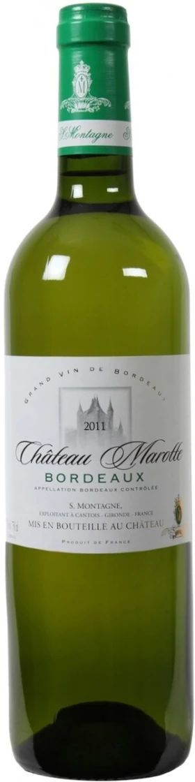 Вино Chateau Marotte, Bordeaux AOC, 2011